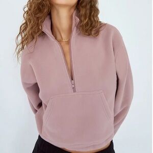 Aritzia TNA POLAR TEC fleece sweater
